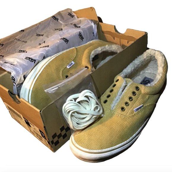 VANS Corduroy Ranch Era Beige Mens 10 - Picture 1 of 7
